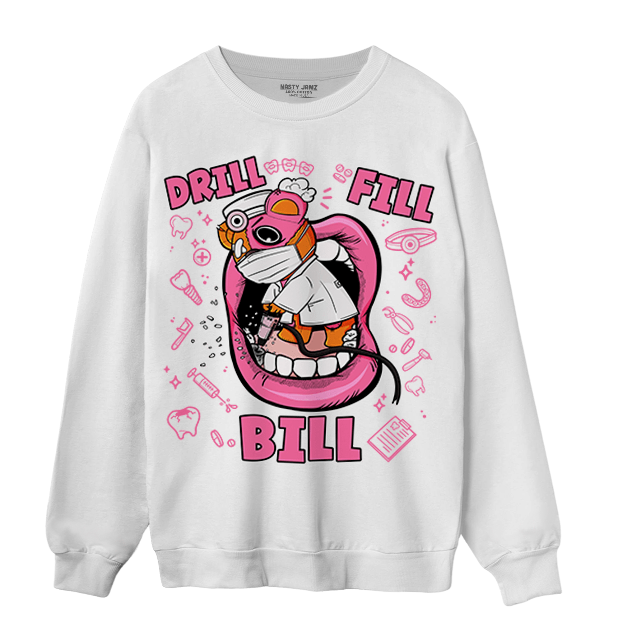 SB Dunk Blossom Sweatshirt Match BER The Dentist - NastyJamz