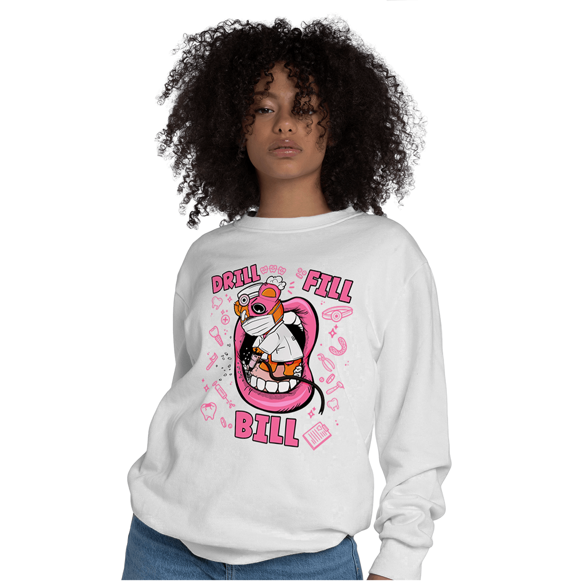 SB Dunk Blossom Sweatshirt Match BER The Dentist - NastyJamz