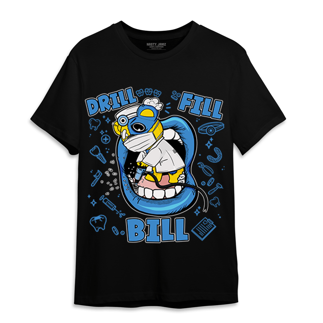 SB Dunk Bubbles T Shirt Match BER The Dentist - NastyJamz