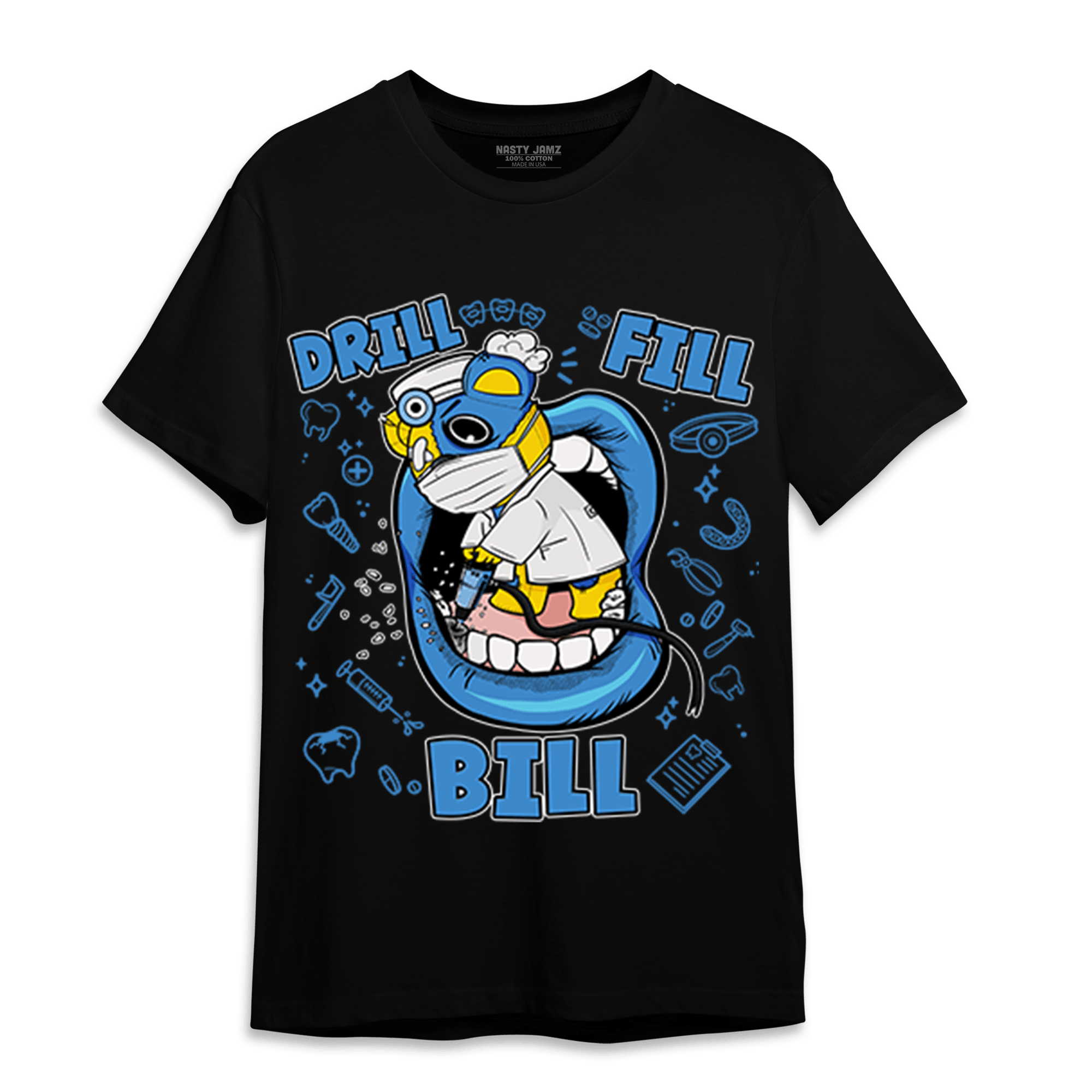 SB Dunk Bubbles T Shirt Match BER The Dentist - NastyJamz