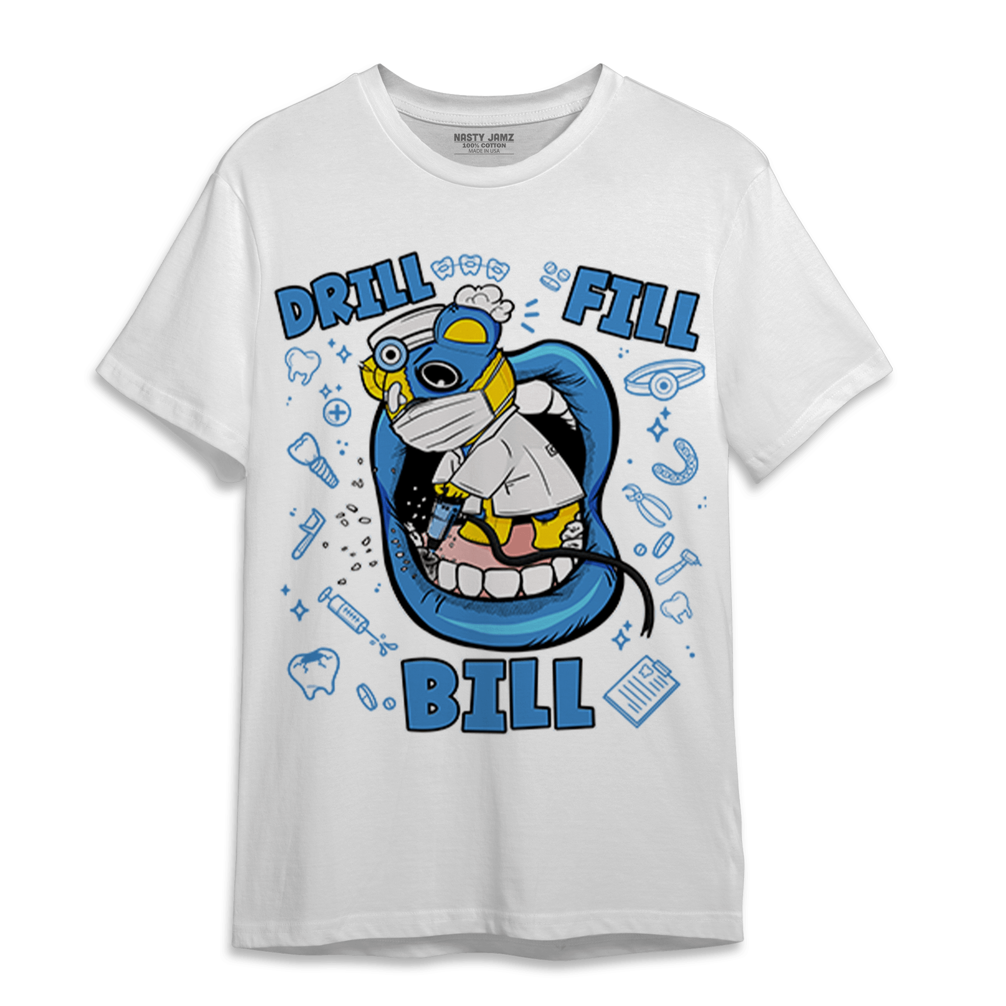 SB Dunk Bubbles T Shirt Match BER The Dentist - NastyJamz