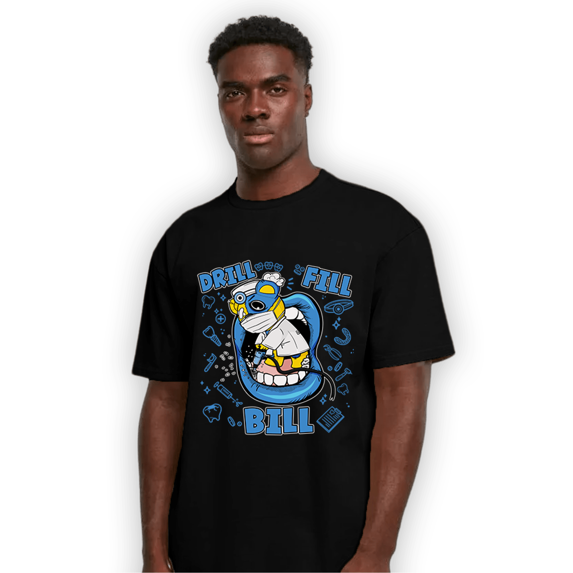SB Dunk Bubbles T Shirt Match BER The Dentist - NastyJamz