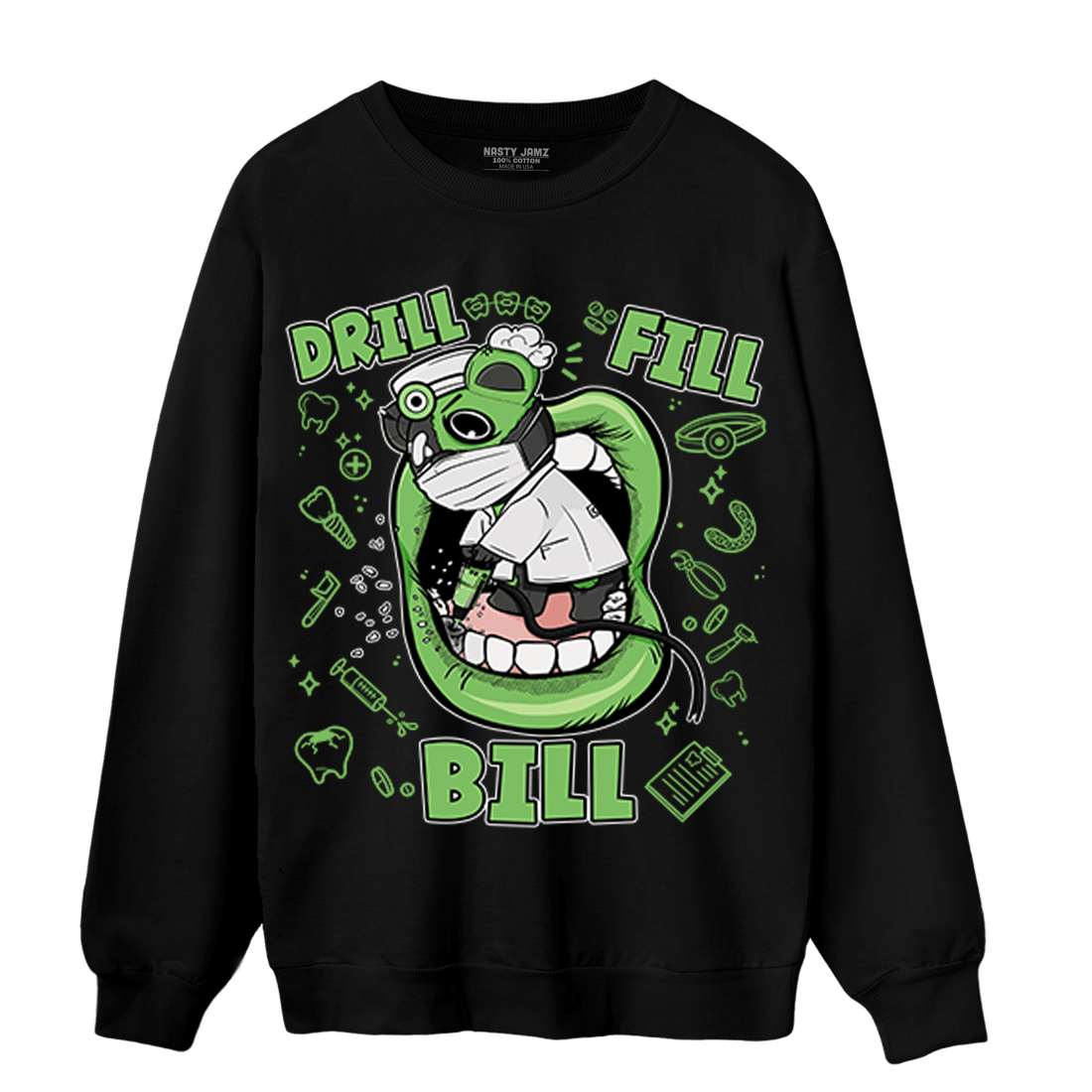 SB Dunk Buttercup Sweatshirt Match BER The Dentist - NastyJamz