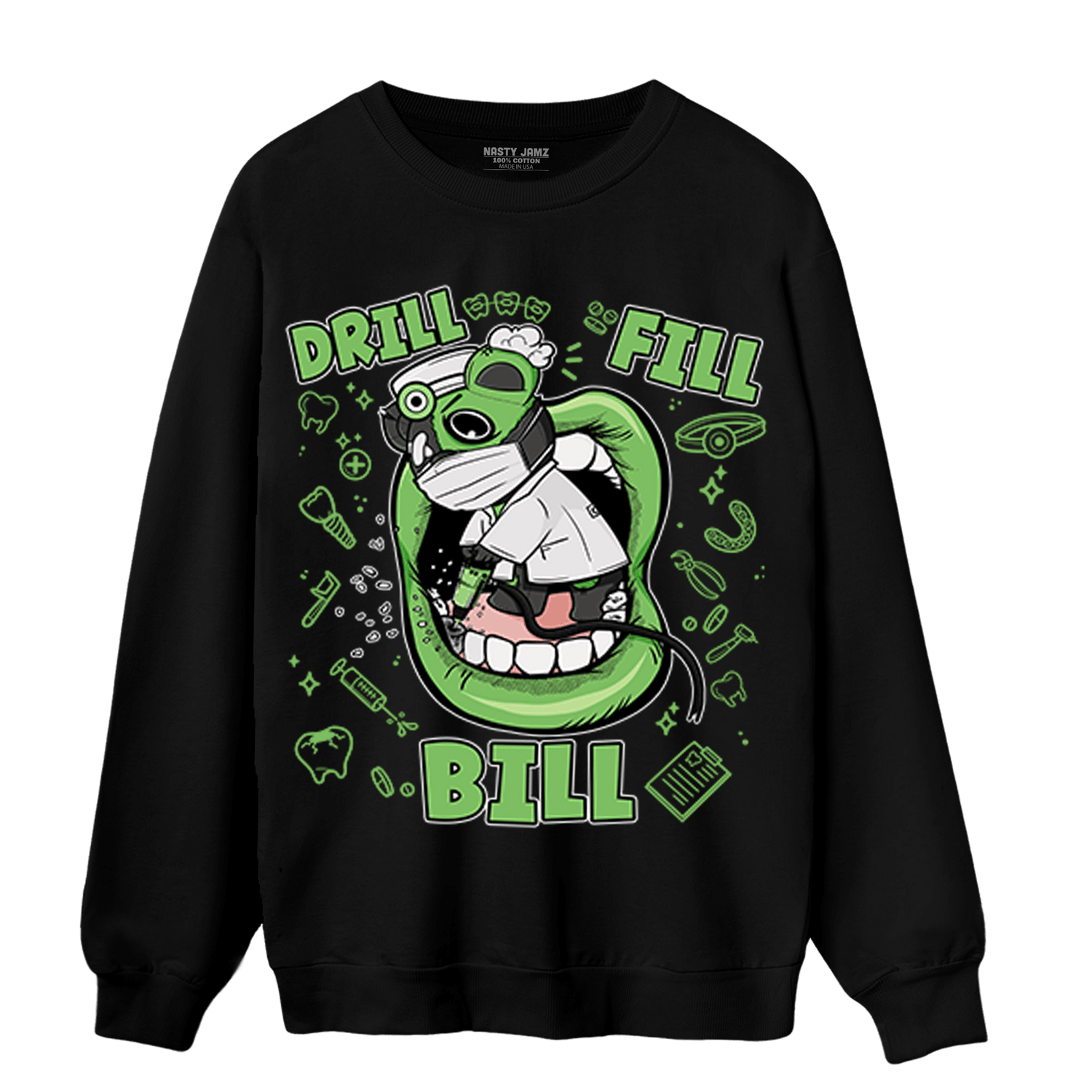 SB Dunk Buttercup Sweatshirt Match BER The Dentist - NastyJamz