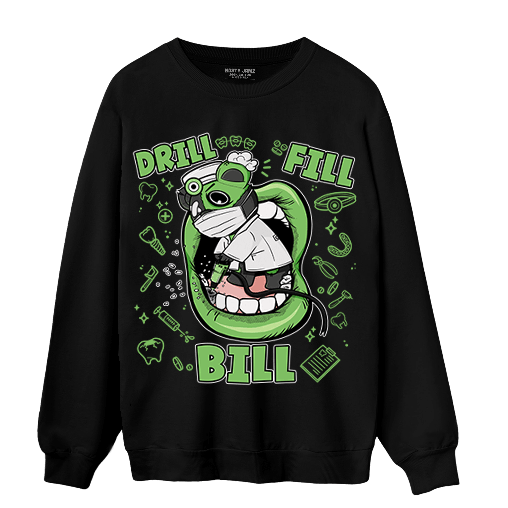 SB Dunk Buttercup Sweatshirt Match BER The Dentist - NastyJamz