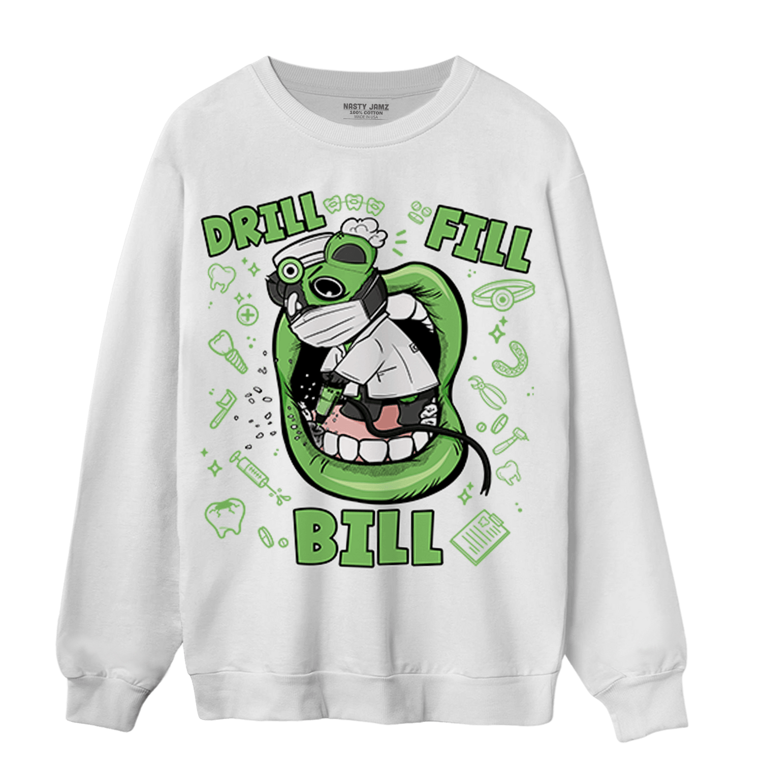 SB Dunk Buttercup Sweatshirt Match BER The Dentist - NastyJamz