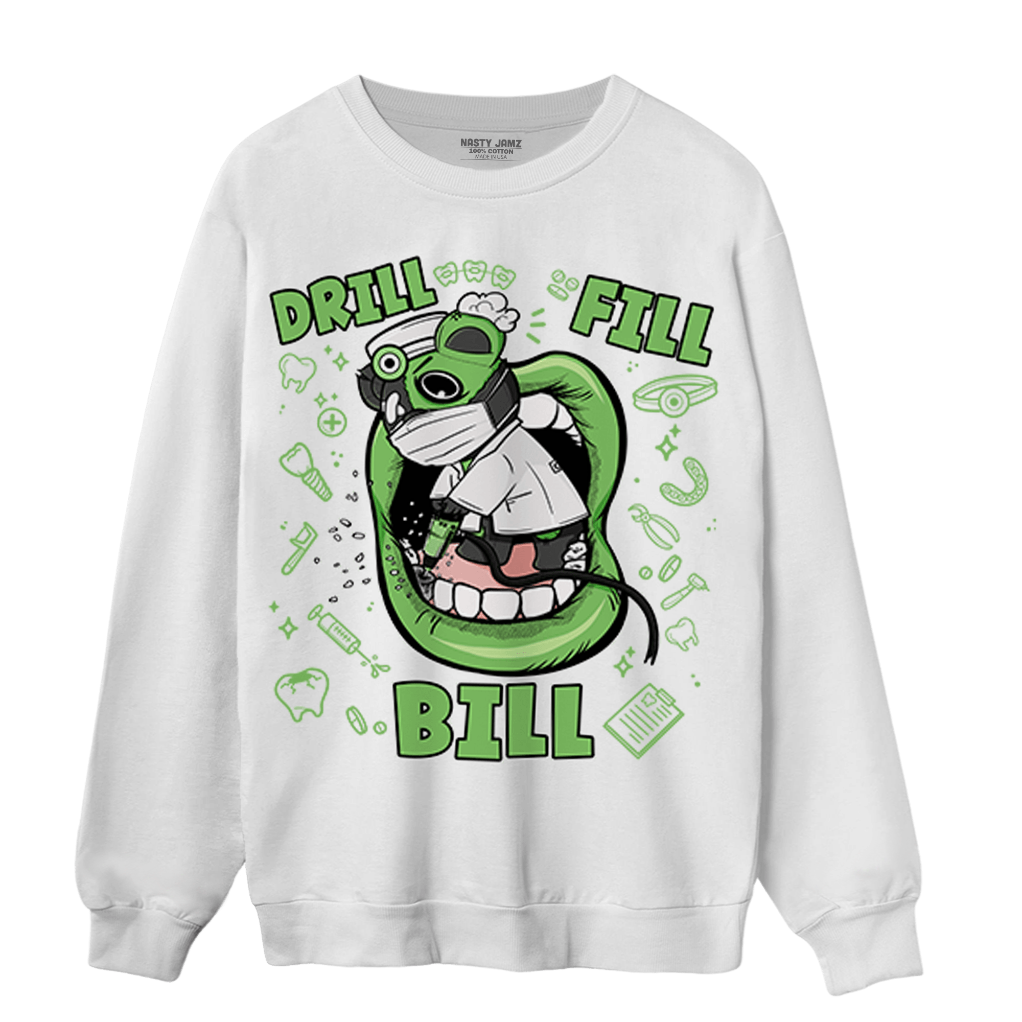 SB Dunk Buttercup Sweatshirt Match BER The Dentist - NastyJamz