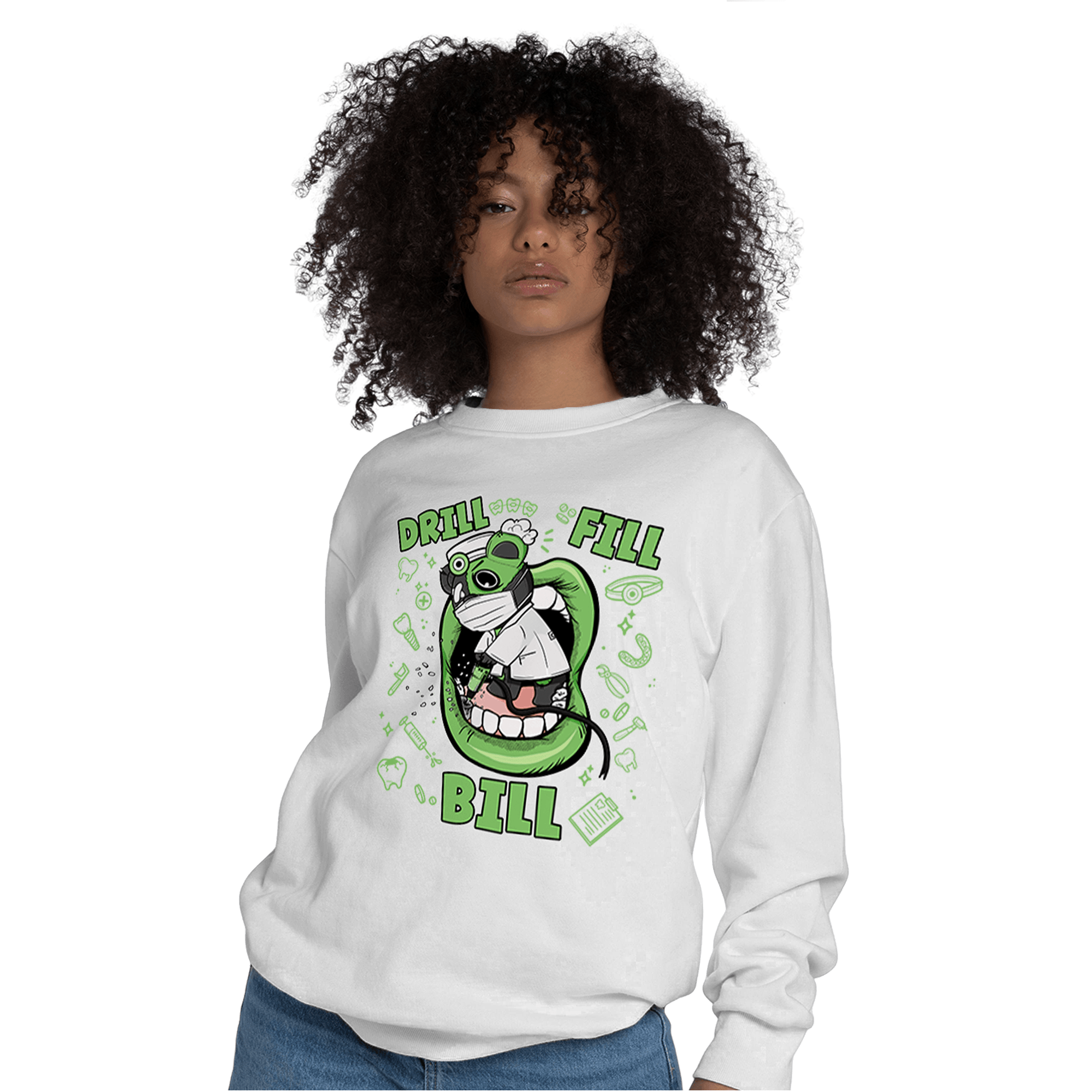 SB Dunk Buttercup Sweatshirt Match BER The Dentist - NastyJamz