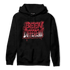 Cherry 12s Hoodie Match Become Different - NastyJamz
