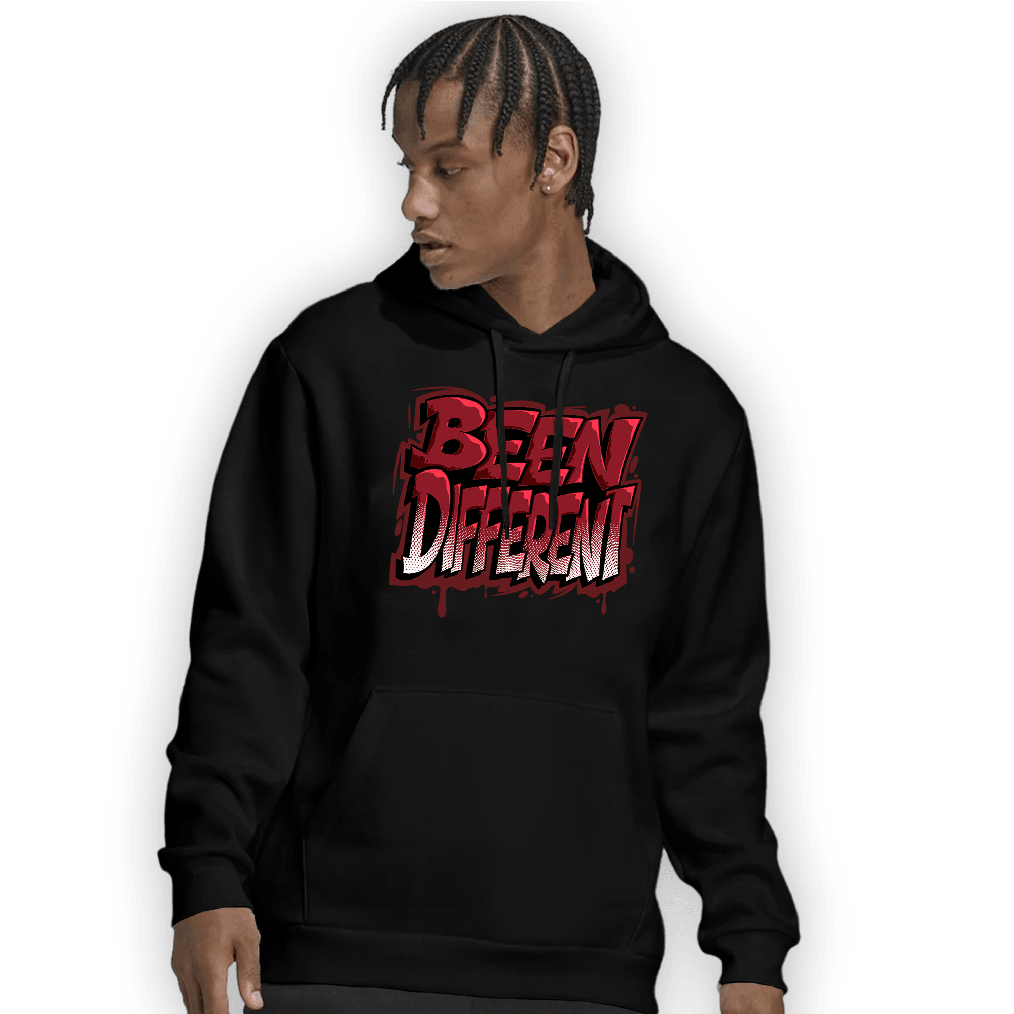 Cherry 12s Hoodie Match Become Different - NastyJamz