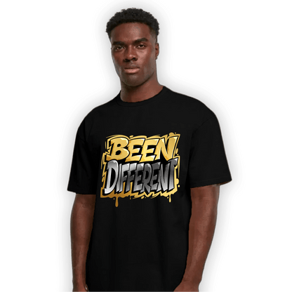 Mid SE Black Gold 1s T Shirt Match Become Different - NastyJamz