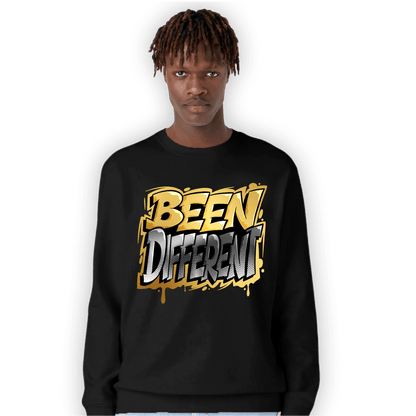 Mid SE Black Gold 1s Sweatshirt Match Become Different - NastyJamz
