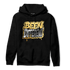 Mid SE Black Gold 1s Hoodie Match Become Different - NastyJamz