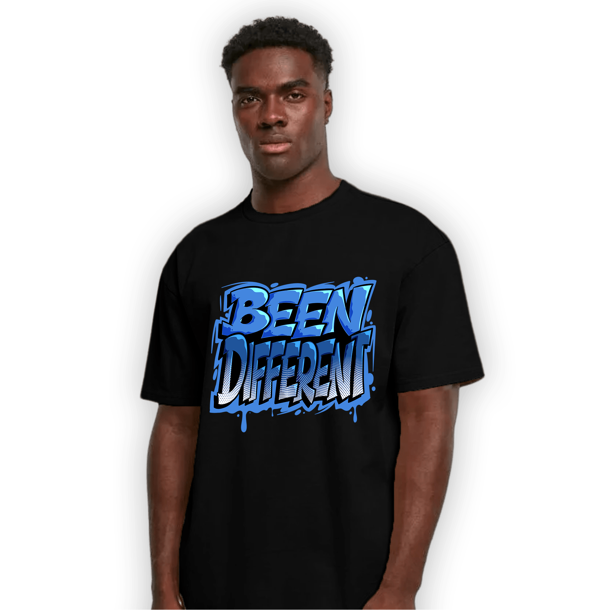 University Blue Toe 1s T Shirt Match Become Different - NastyJamz