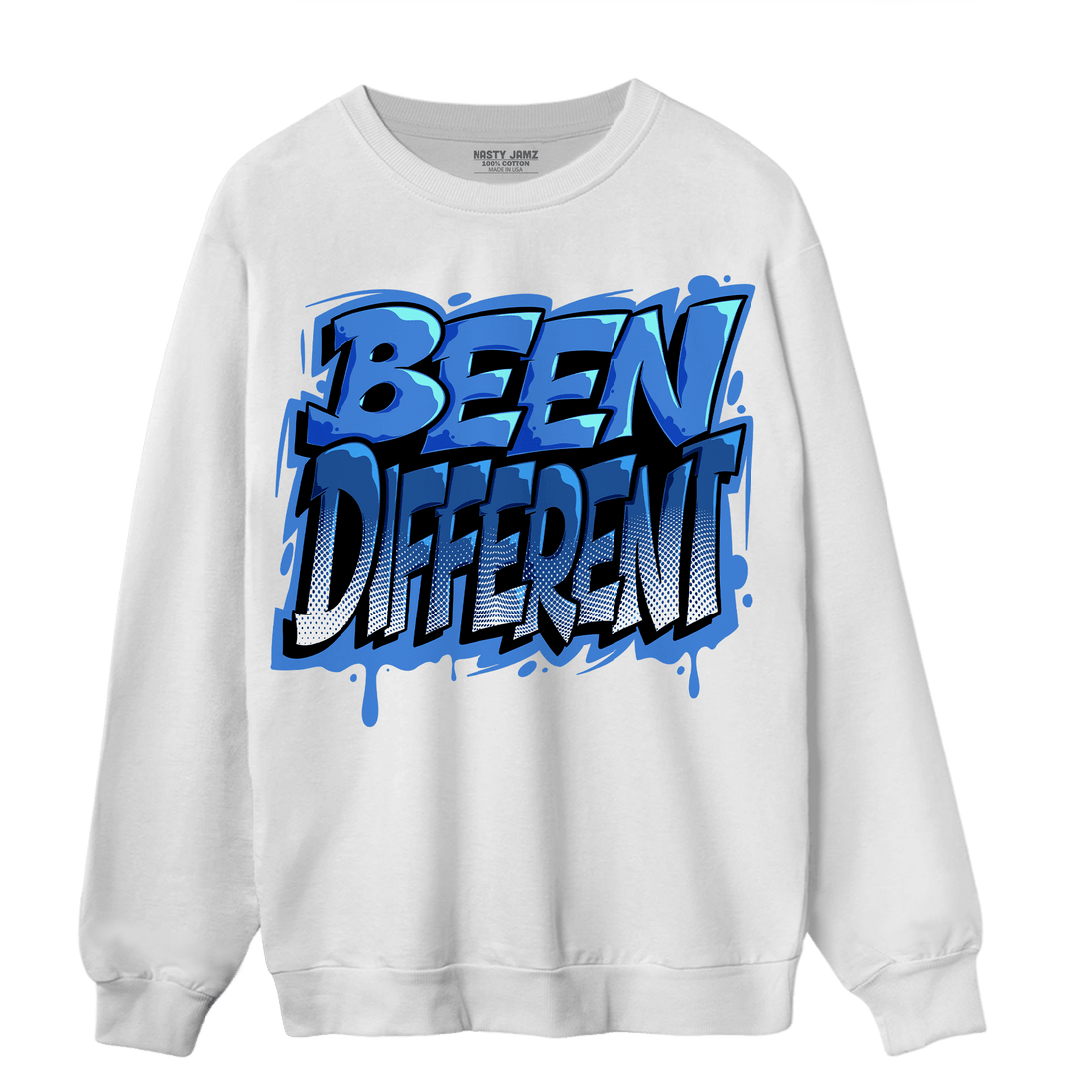 University Blue Toe 1s Sweatshirt Match Become Different - NastyJamz