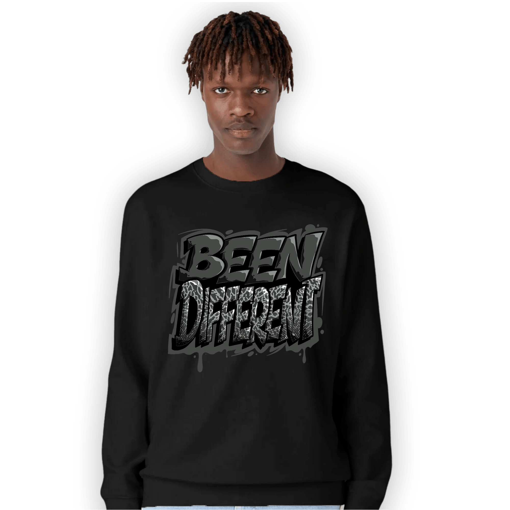Fear Pack 3s Sweatshirt Match Become Different - NastyJamz