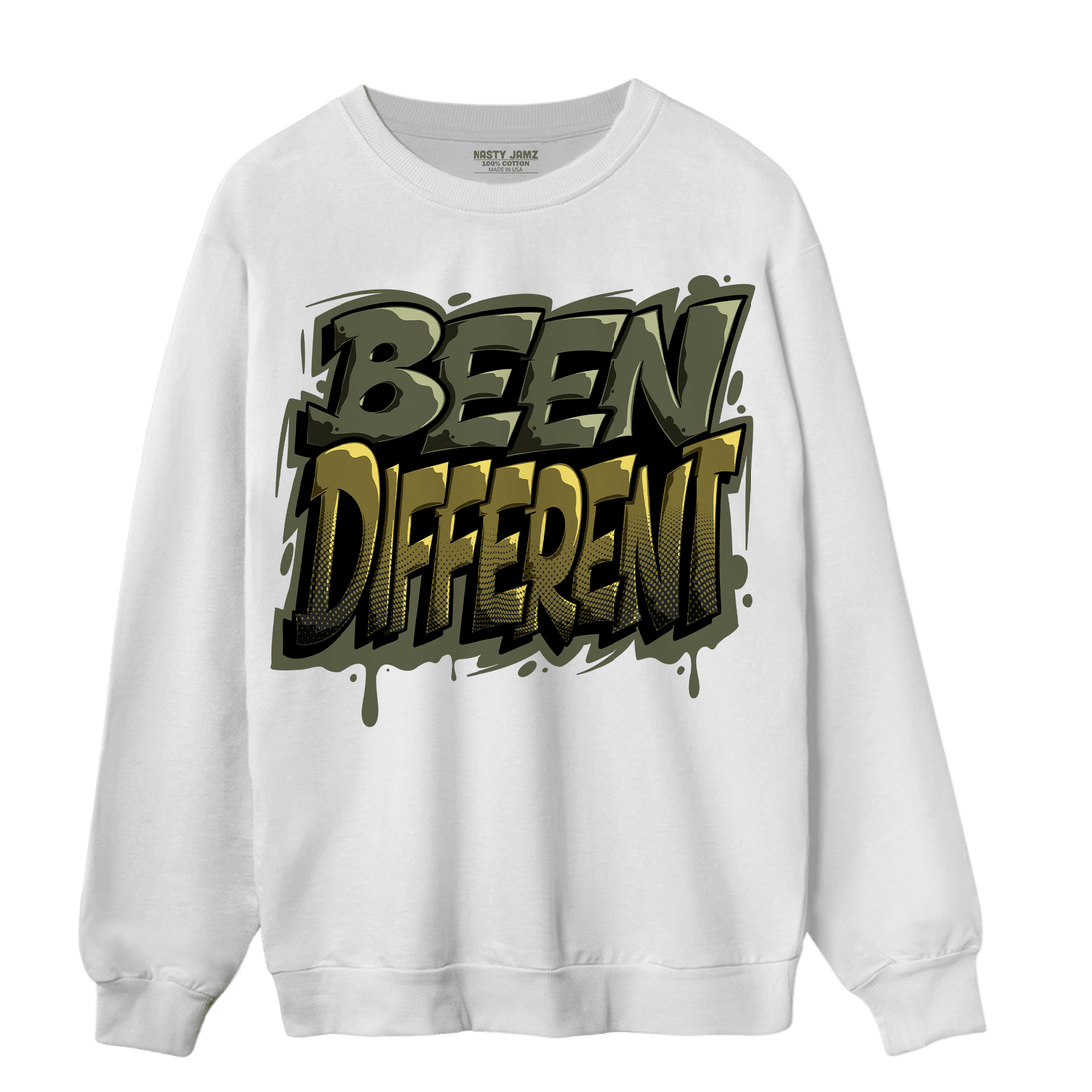 SE Craft Medium Olive 4s Sweatshirt Match Become Different - NastyJamz