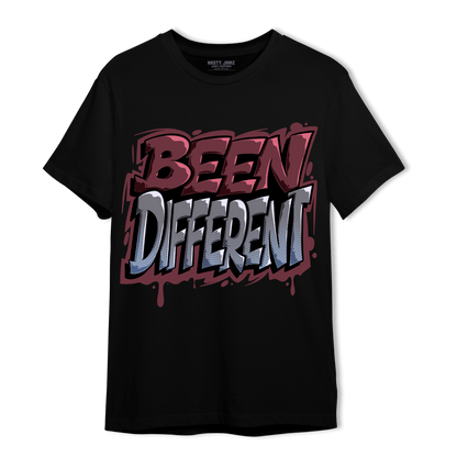 Burgundy 5s T Shirt Match Become Different - NastyJamz