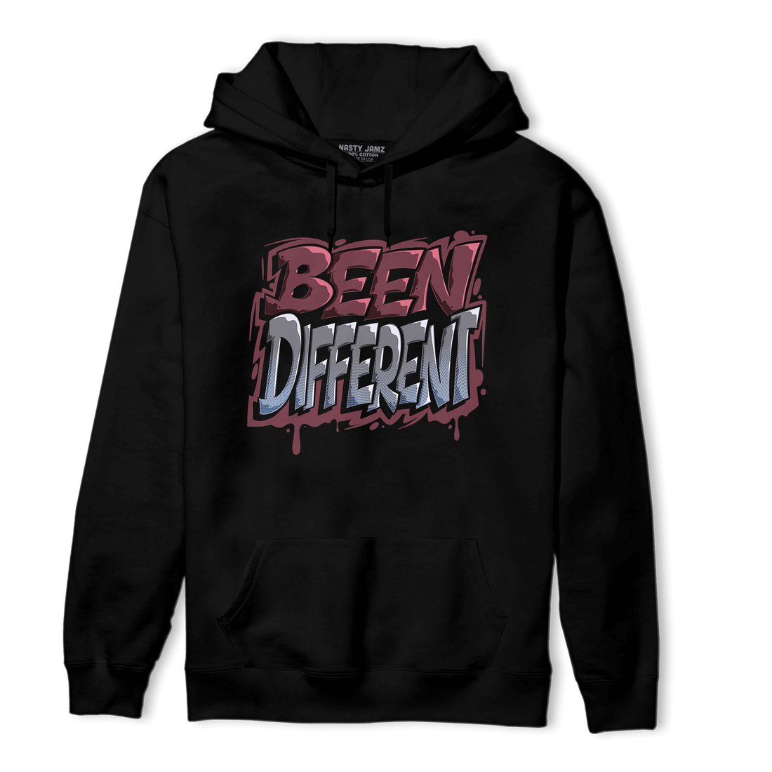 Burgundy 5s Hoodie Match Become Different - NastyJamz