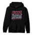 Burgundy 5s Hoodie Match Become Different - NastyJamz