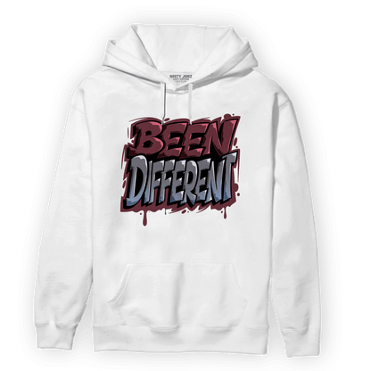 Burgundy 5s Hoodie Match Become Different - NastyJamz