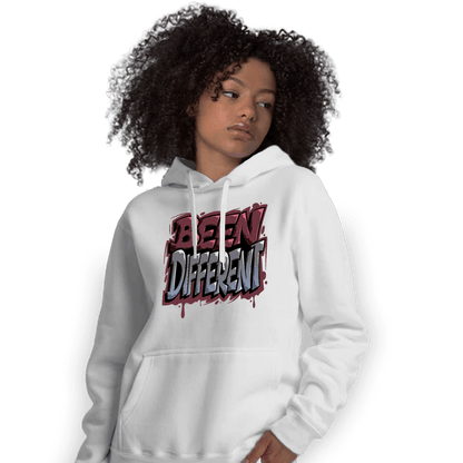 Burgundy 5s Hoodie Match Become Different - NastyJamz