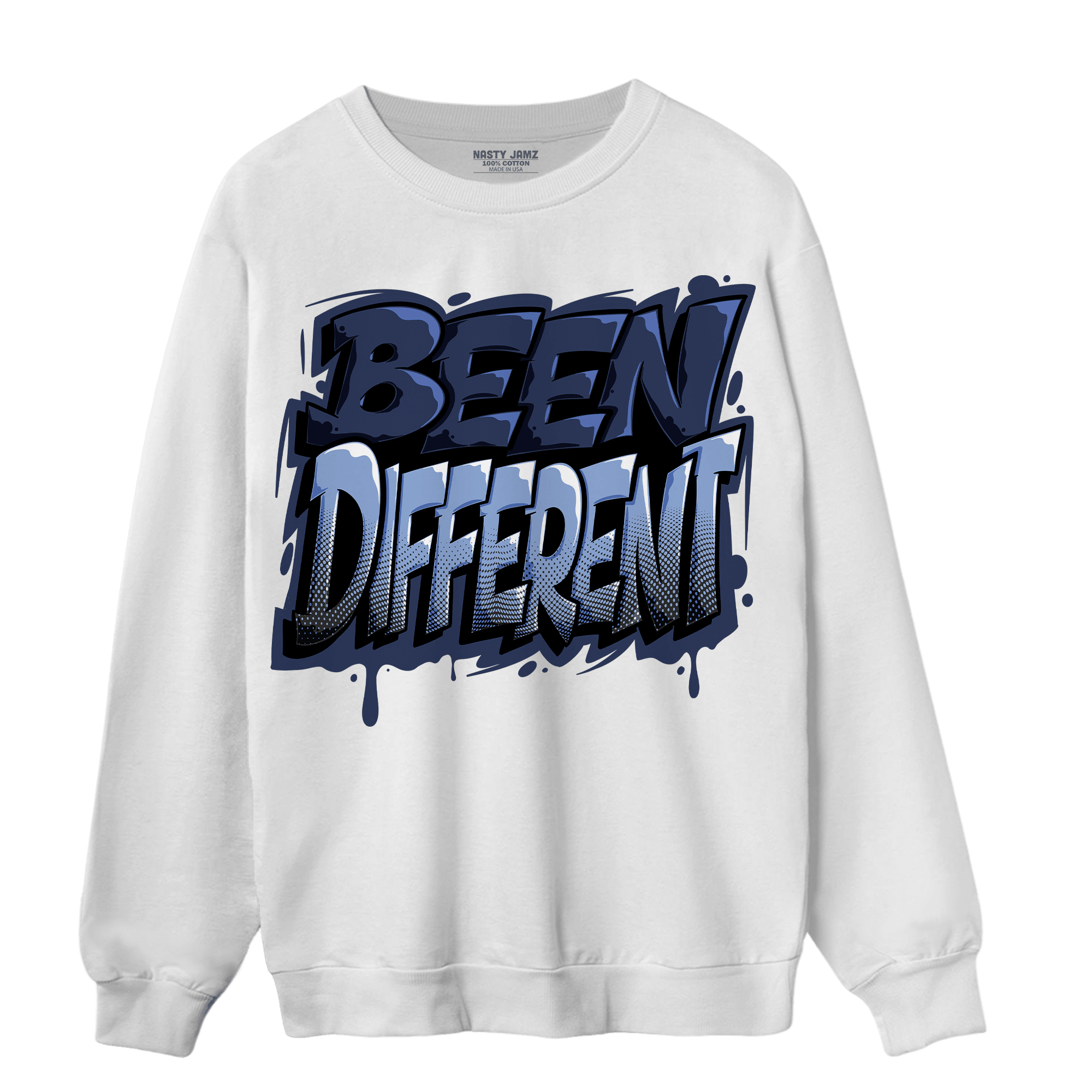 Midnight Navy 5s Sweatshirt Match Become Different - NastyJamz