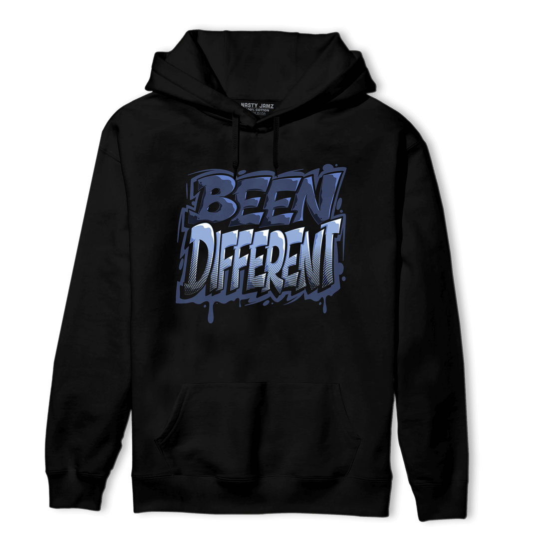 Midnight Navy 5s Hoodie Match Become Different - NastyJamz