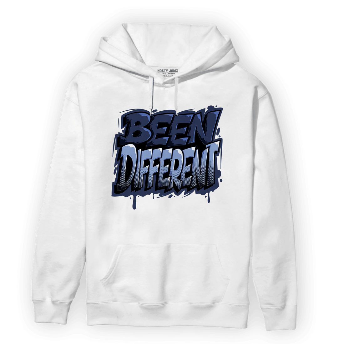 Midnight Navy 5s Hoodie Match Become Different - NastyJamz