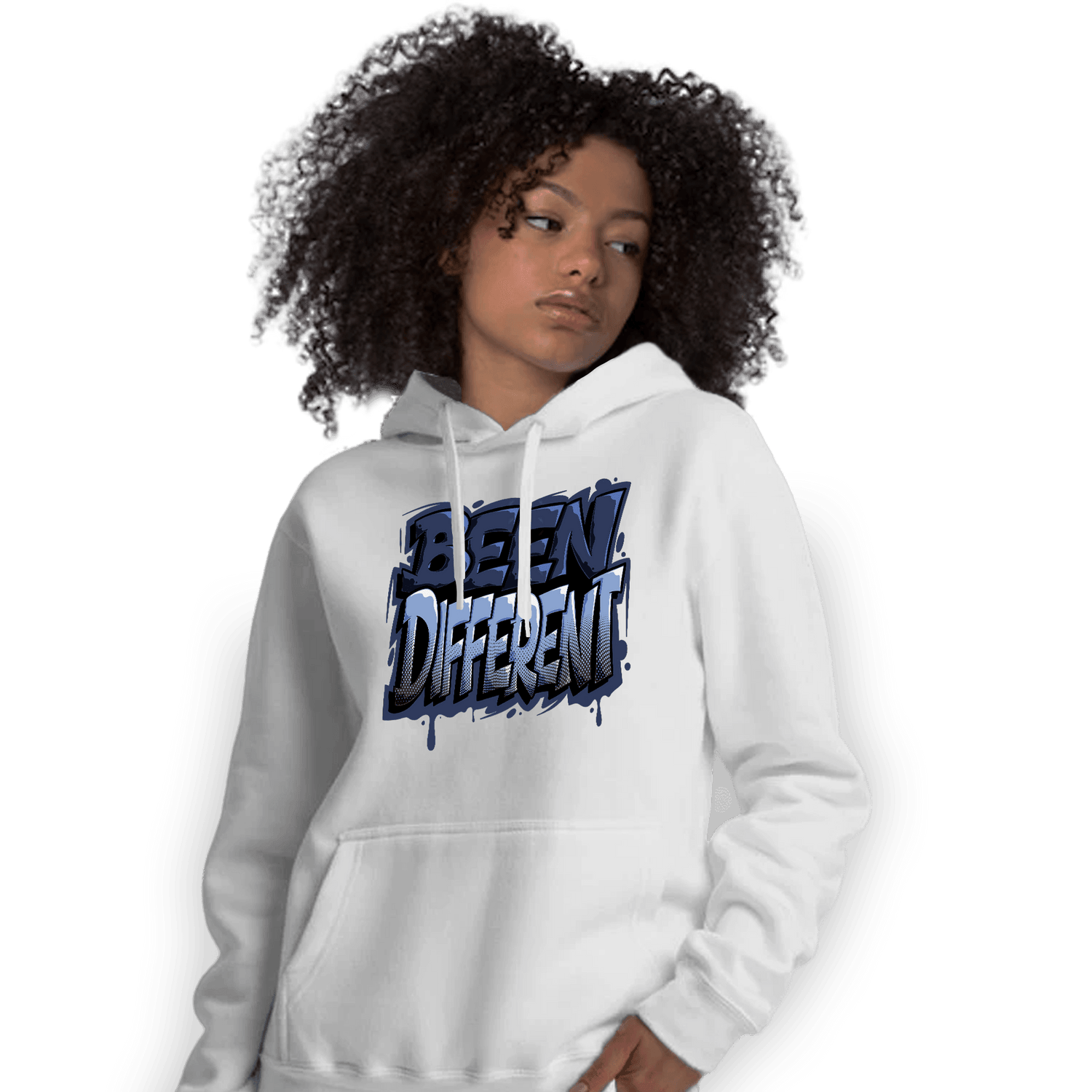 Midnight Navy 5s Hoodie Match Become Different - NastyJamz
