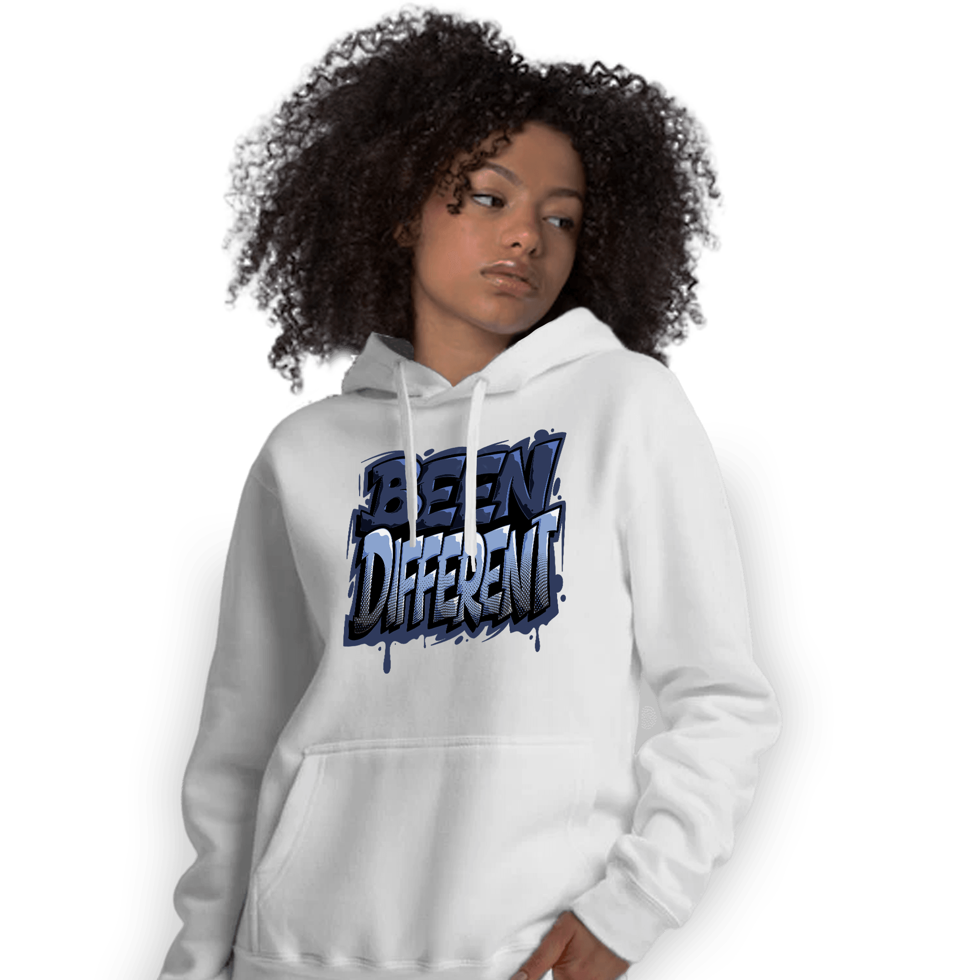Midnight Navy 5s Hoodie Match Become Different - NastyJamz