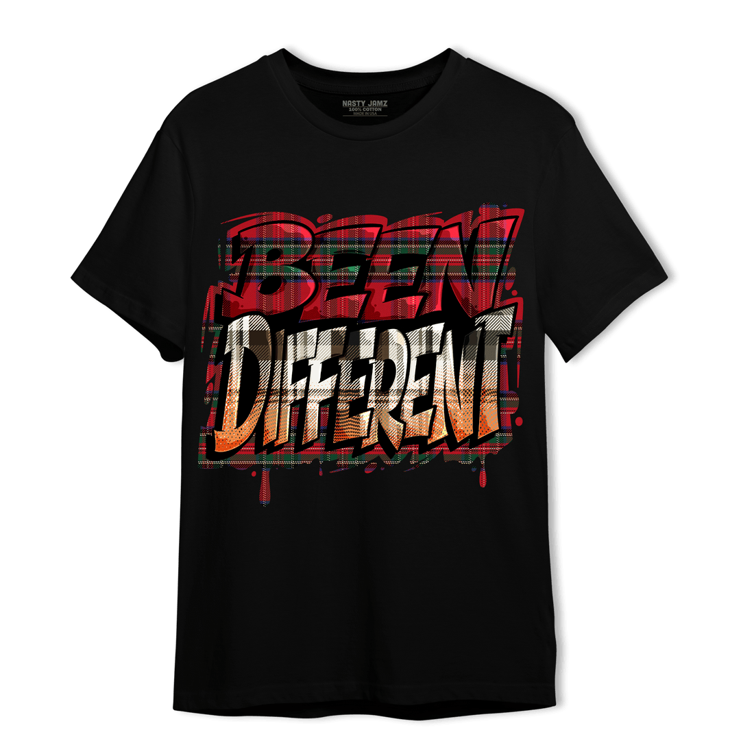 Plaid 5s T Shirt Match Become Different - NastyJamz