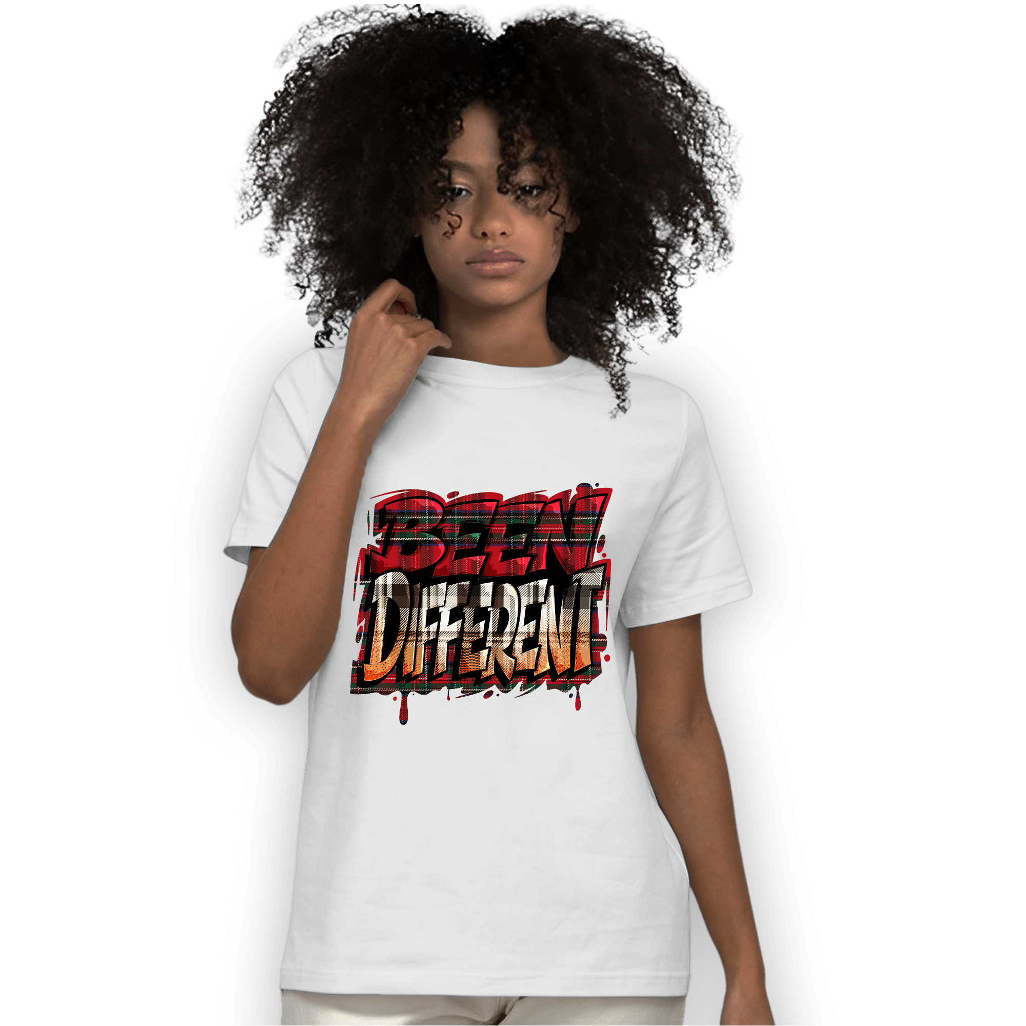 Plaid 5s T Shirt Match Become Different - NastyJamz