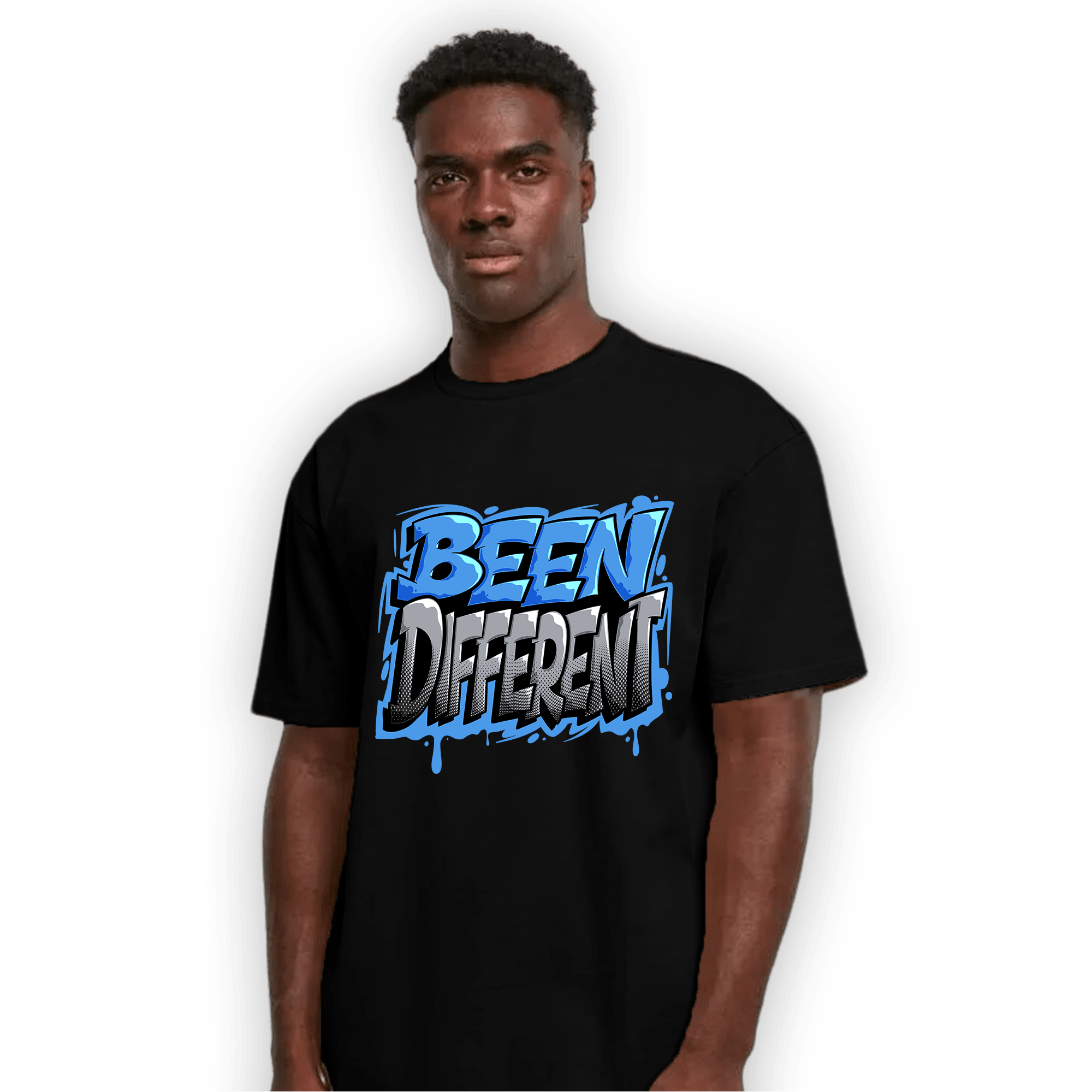 University Blue 5s T Shirt Match Become Different - NastyJamz