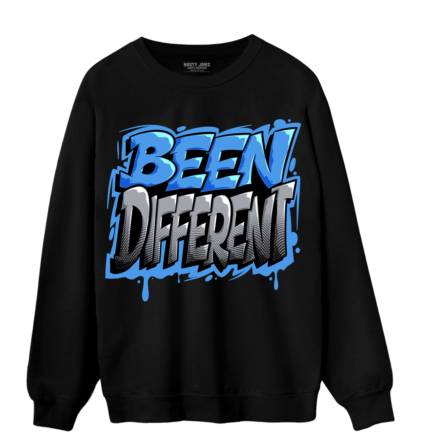 University Blue 5s Sweatshirt Match Become Different - NastyJamz