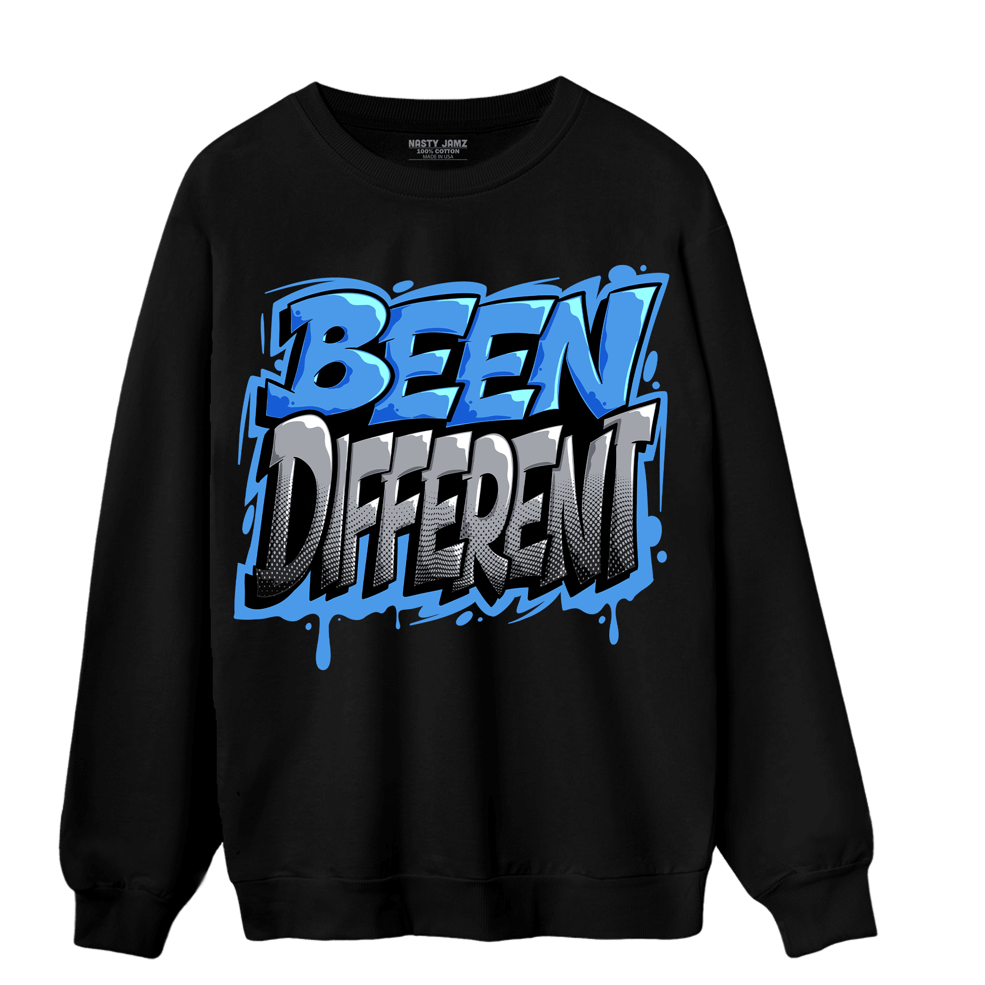 University Blue 5s Sweatshirt Match Become Different - NastyJamz