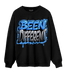 University Blue 5s Sweatshirt Match Become Different - NastyJamz