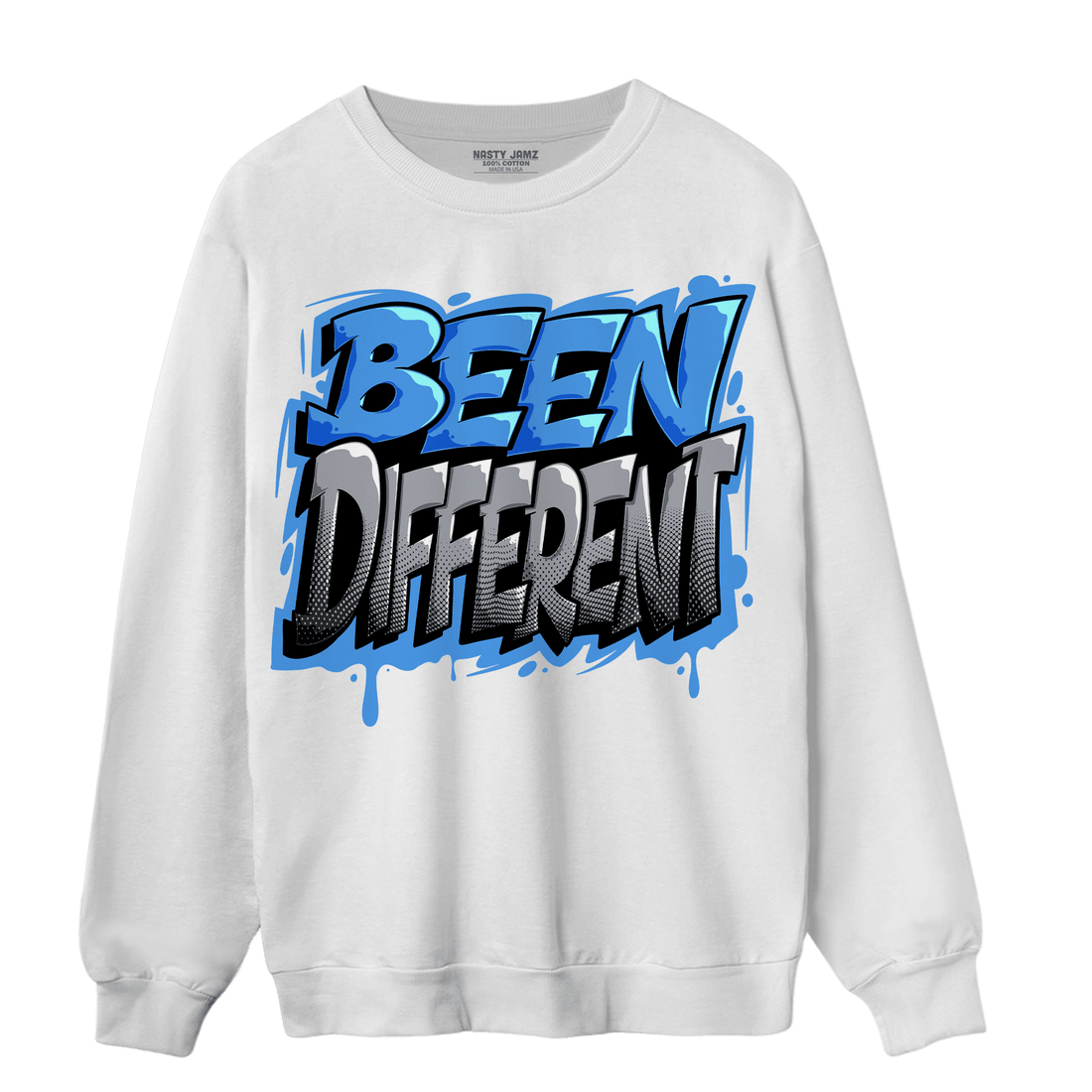 University Blue 5s Sweatshirt Match Become Different - NastyJamz