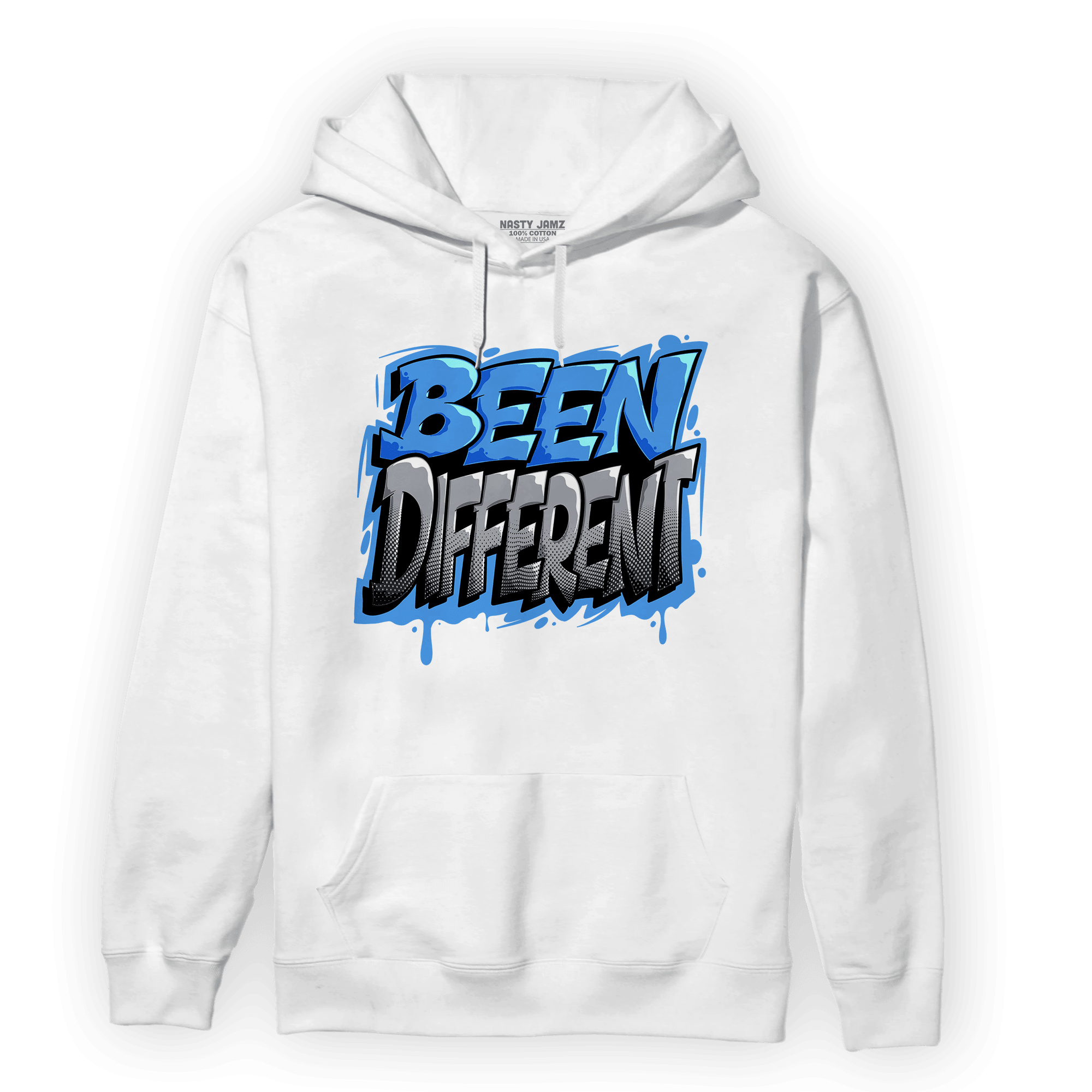 University Blue 5s Hoodie Match Become Different - NastyJamz
