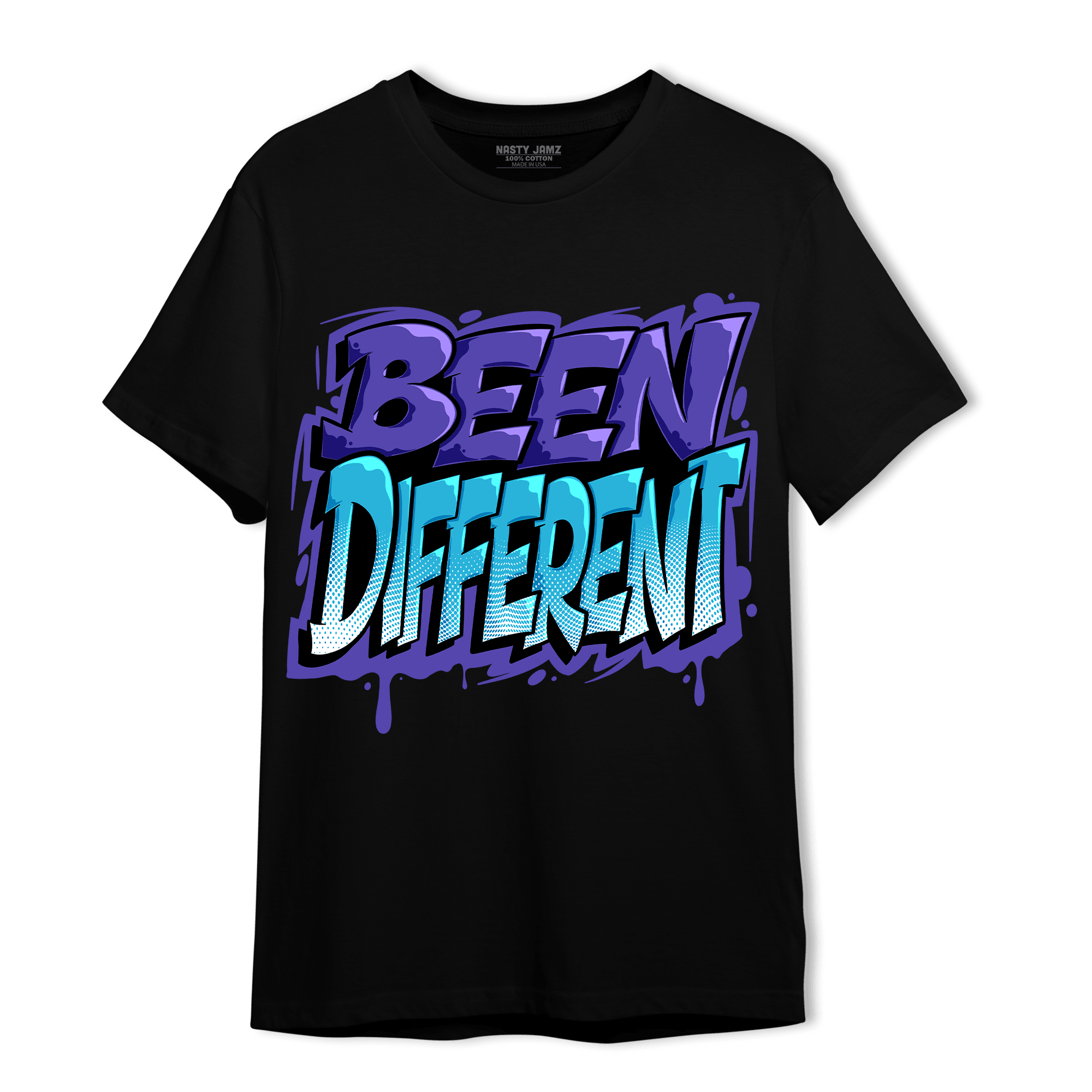 Aqua 6s T Shirt Match Become Different - NastyJamz