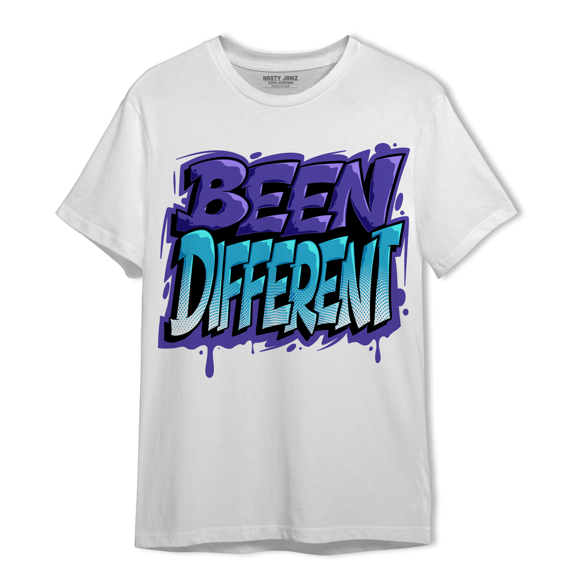 Aqua 6s T Shirt Match Become Different - NastyJamz