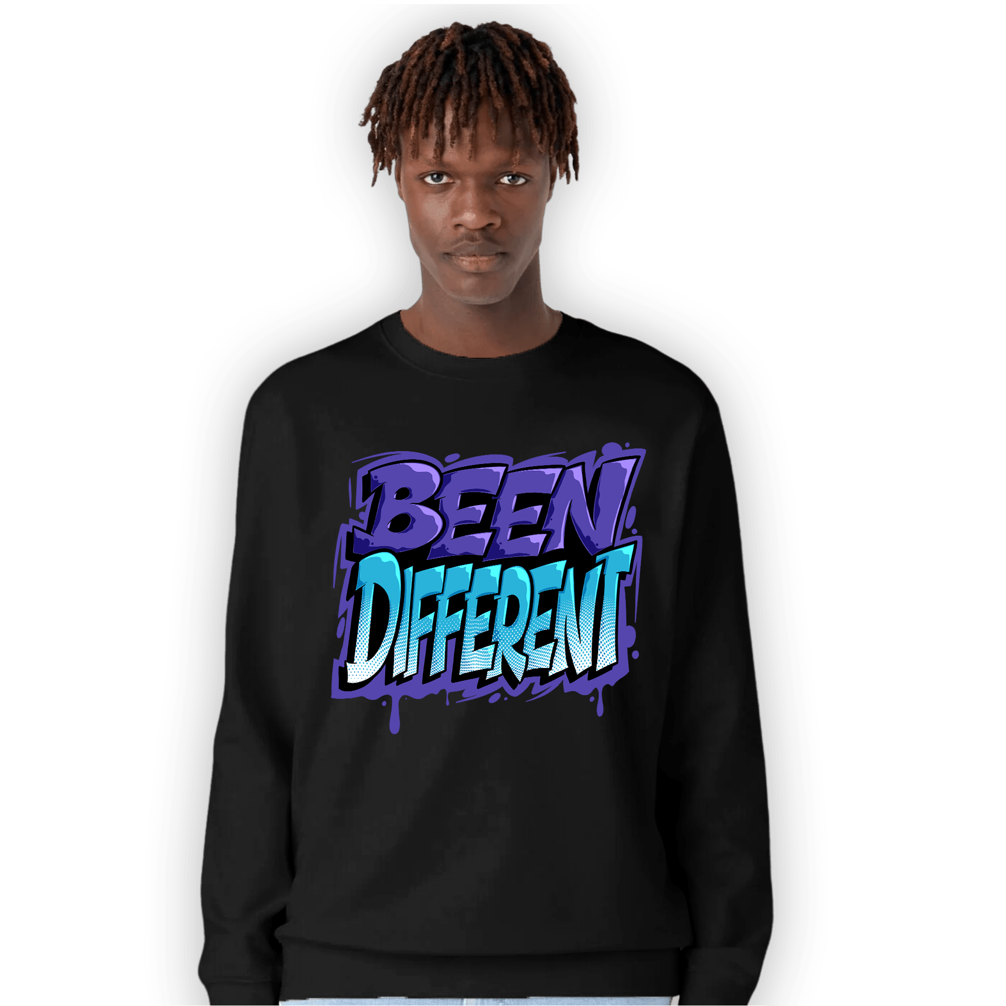Aqua 6s Sweatshirt Match Become Different - NastyJamz