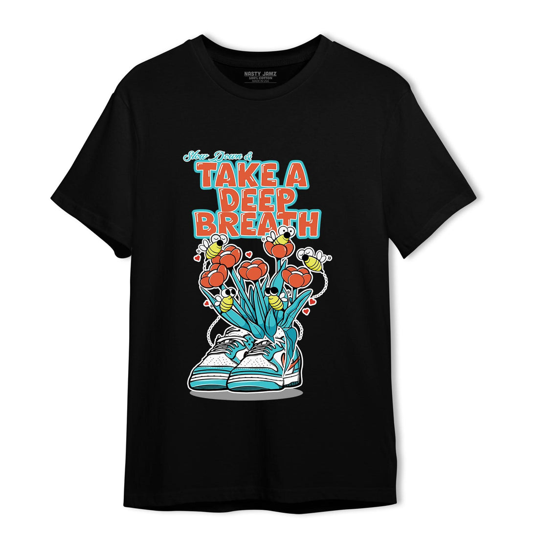 Dunk Low Dolphins T Shirt Match Bee Sneaker - NastyJamz