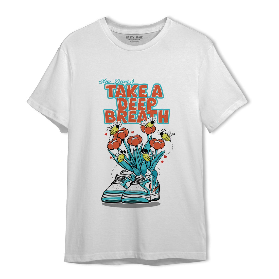 Dunk Low Dolphins T Shirt Match Bee Sneaker - NastyJamz