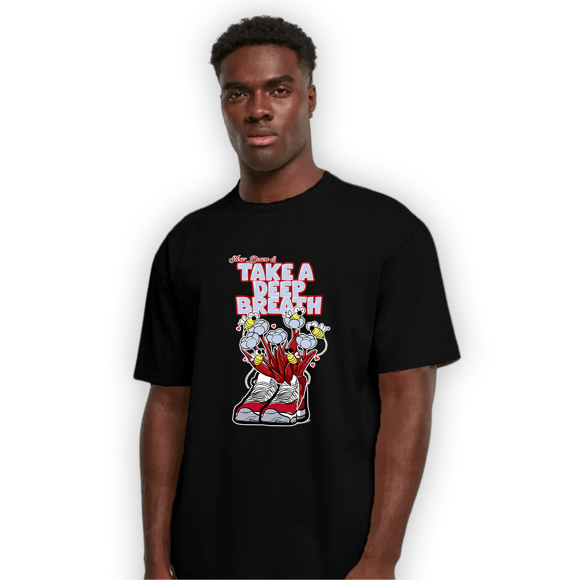Cherry 11s T Shirt Match Bee Sneaker - NastyJamz