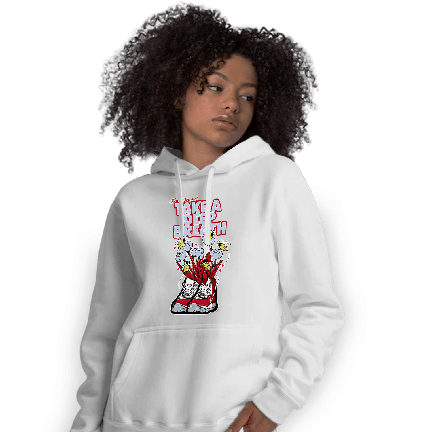 Cherry 11s Hoodie Match Bee Sneaker - NastyJamz