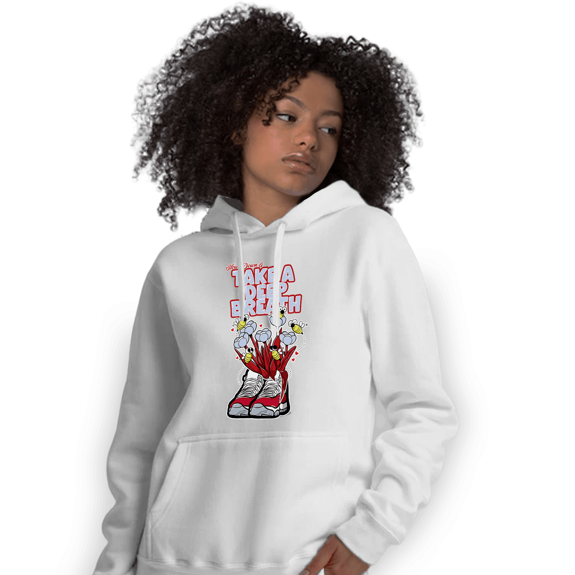 Cherry 11s Hoodie Match Bee Sneaker - NastyJamz