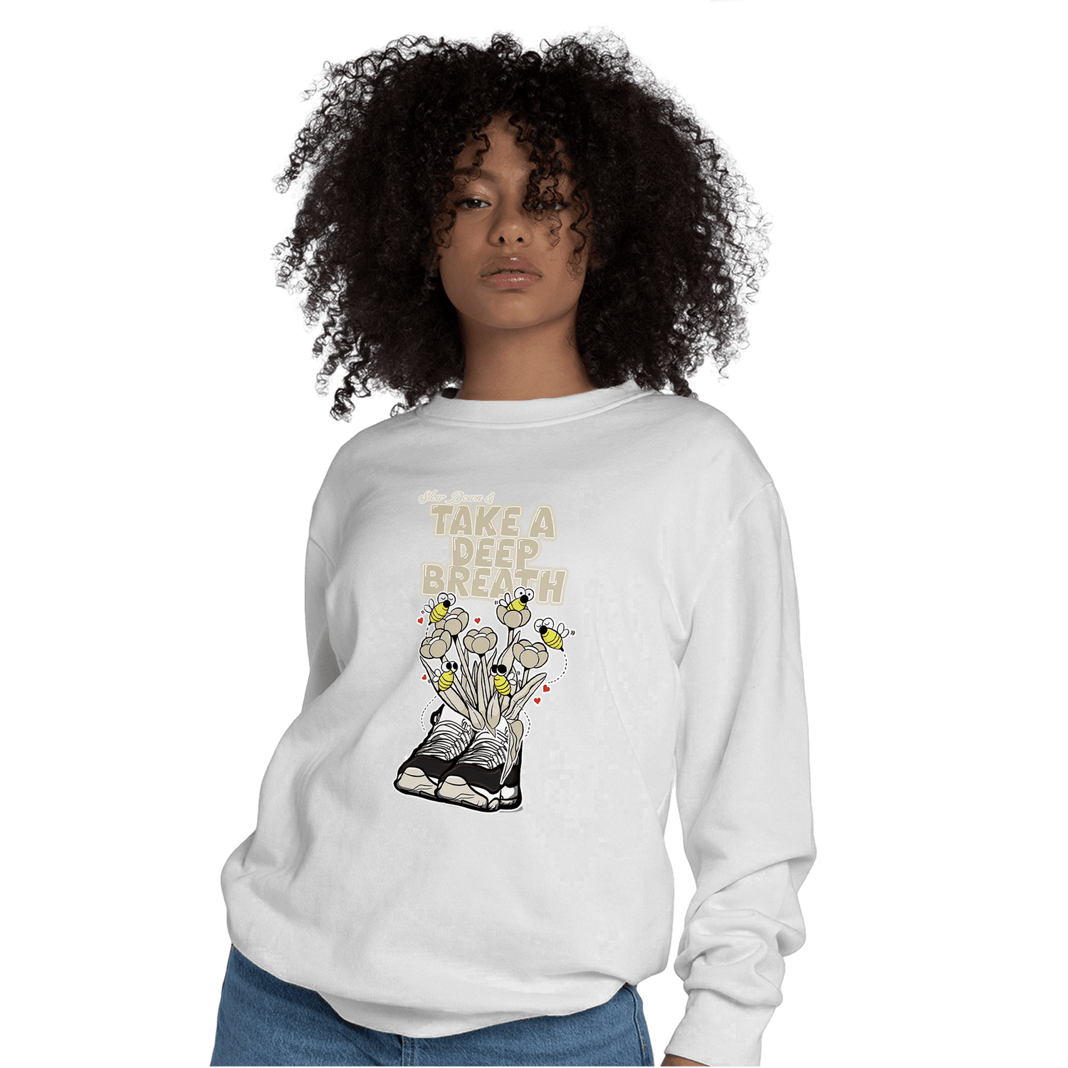 Gratitude 11s Sweatshirt Match Bee Sneaker - NastyJamz