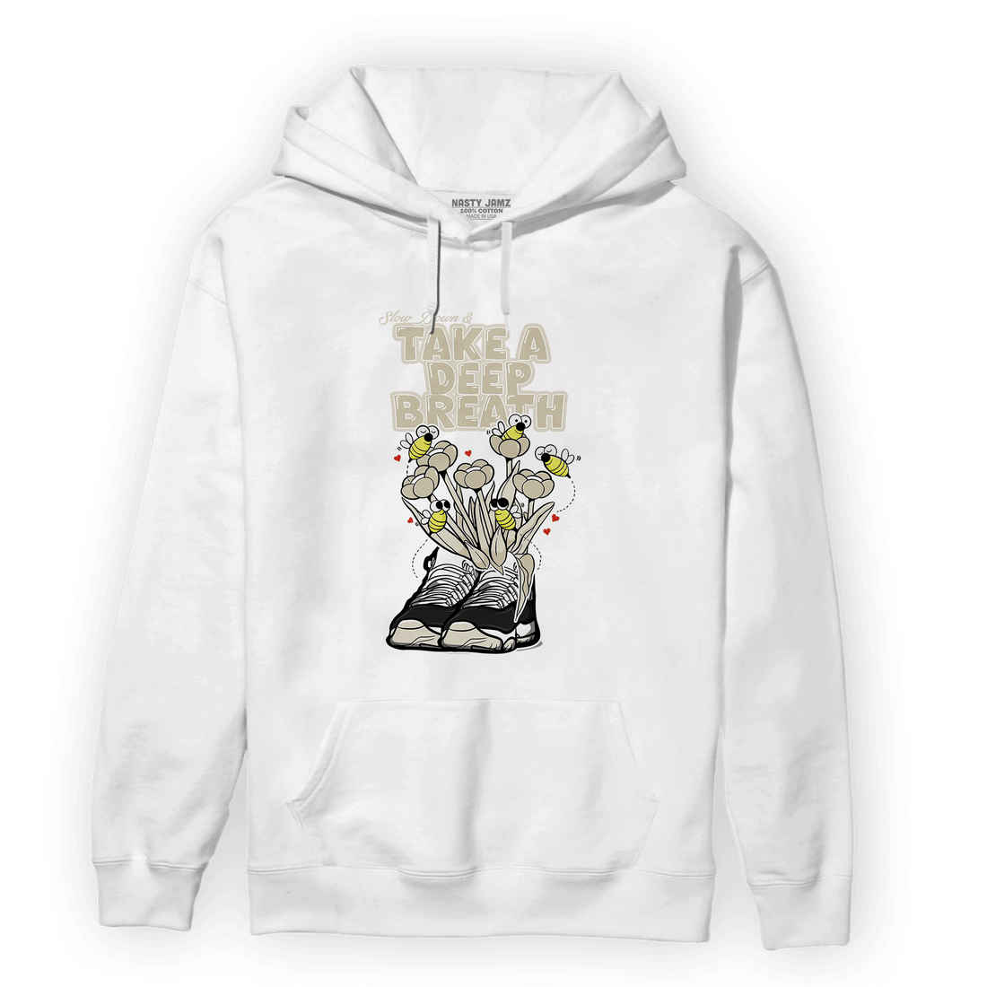 Gratitude 11s Hoodie Match Bee Sneaker - NastyJamz