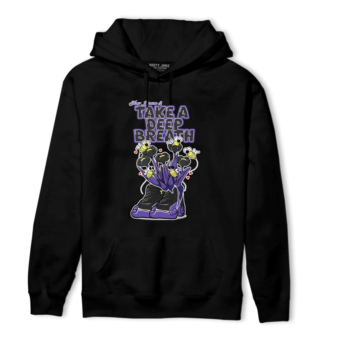 Field Purple 12s Hoodie Match Bee Sneaker - NastyJamz